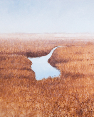Struna Galleries of Brewster and Chatham, Cape Cod Paintings of New England and Cape Cod  - Golden Marsh